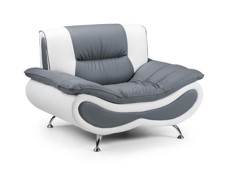 Napoli Sofa in Grey available in 2, 3 Seat and Footstool (Copy) Sofa CasaFenix