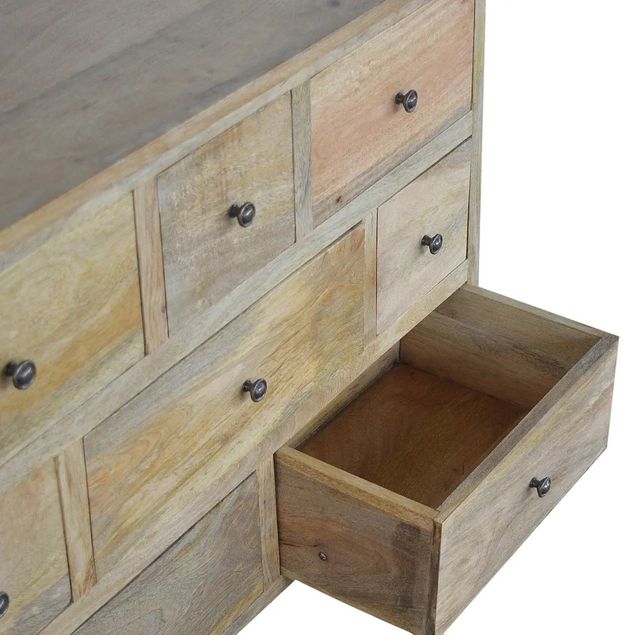 Nordic Style Chest with 8 Drawers 100% solid mango wood - CasaFenix