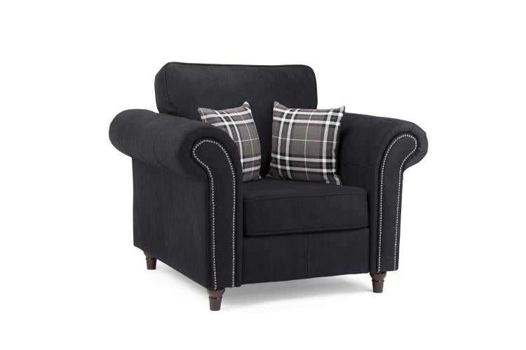 Oakland Sofa in Grey available in 2, 3 Seat and Footstool (Copy) Sofa CasaFenix