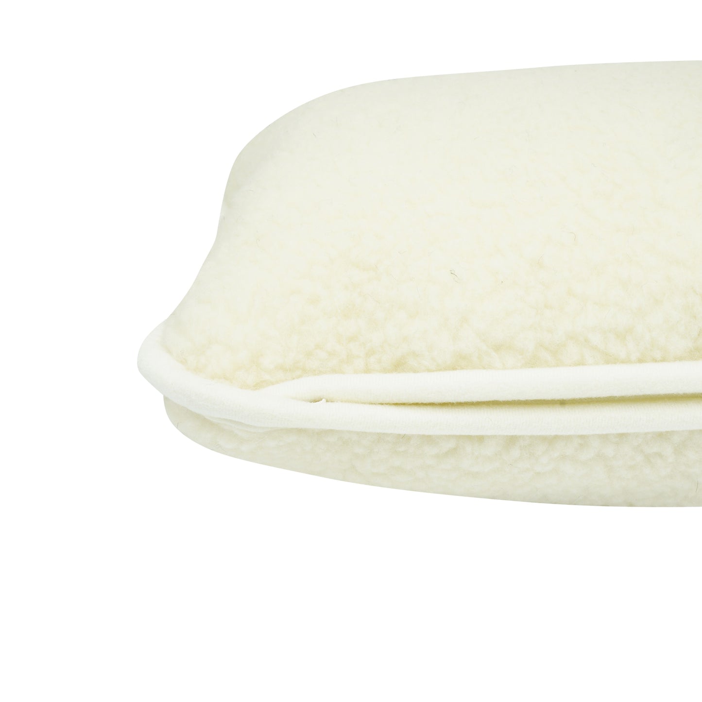 100% Merino Wool Pillow - Natural White / Cream Colour - CasaFenix
