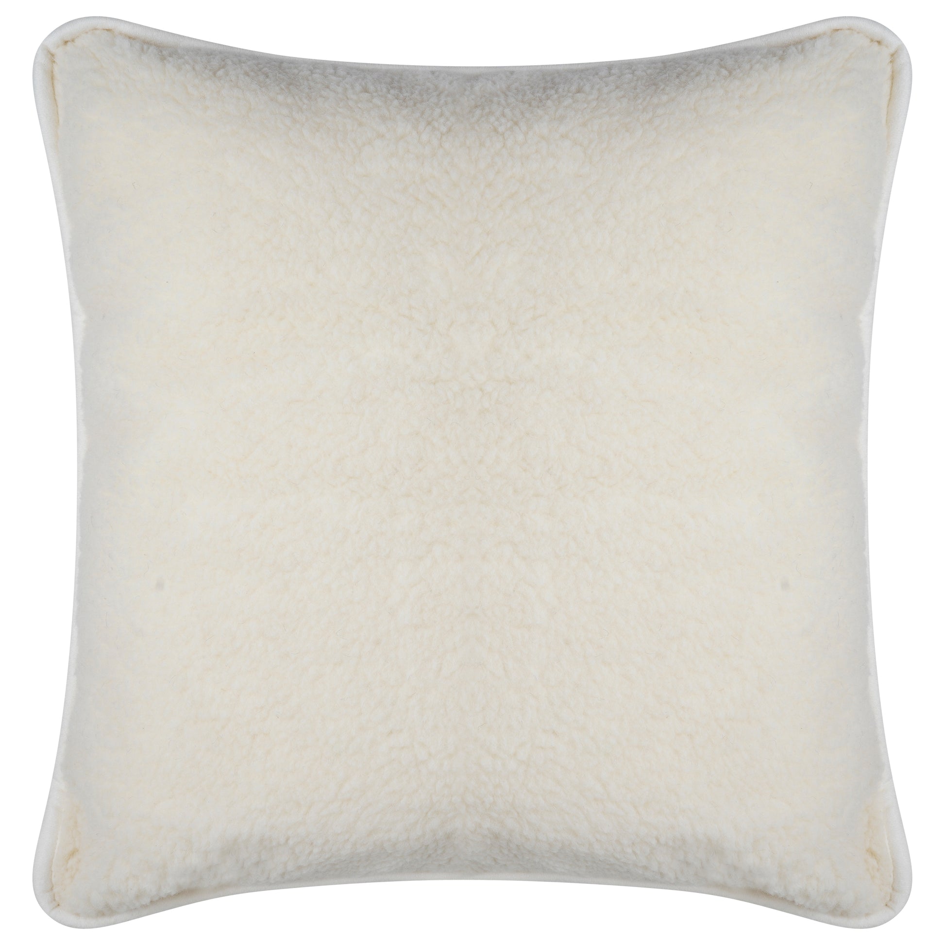 100% Merino Wool Pillow - Natural Cream / White - CasaFenix