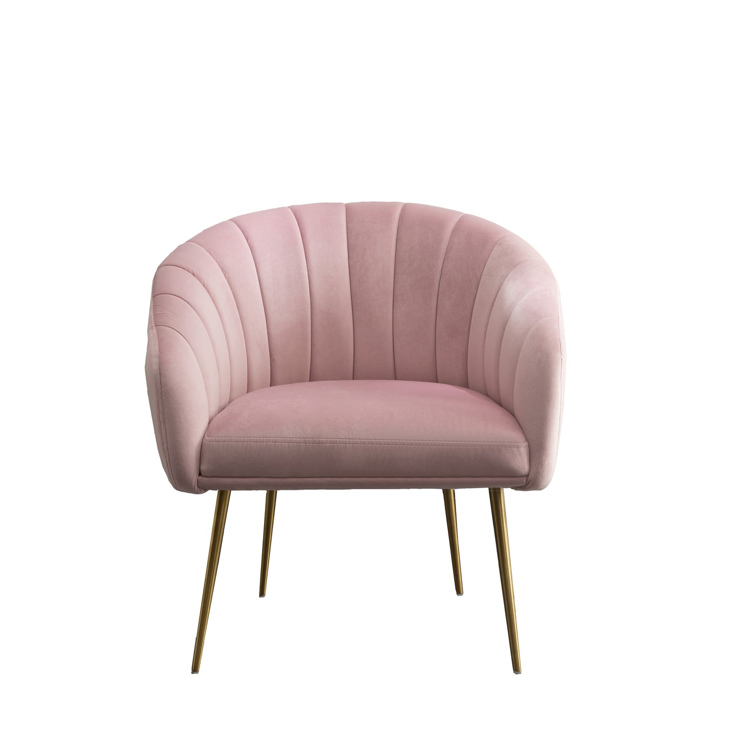 Shaped Back Fabric Single Tub Arm Chair in Black, Green, Grey, Light Blue, Mint, Orange, Pink, Teal & Yellow *** - CasaFenix