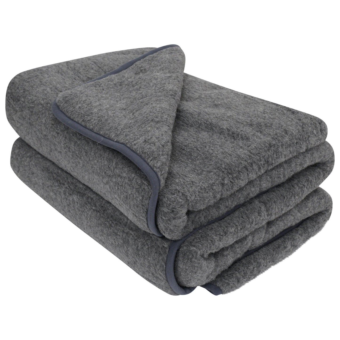 100% Merino Wool Quilt - Grey 200 x 140cm - CasaFenix