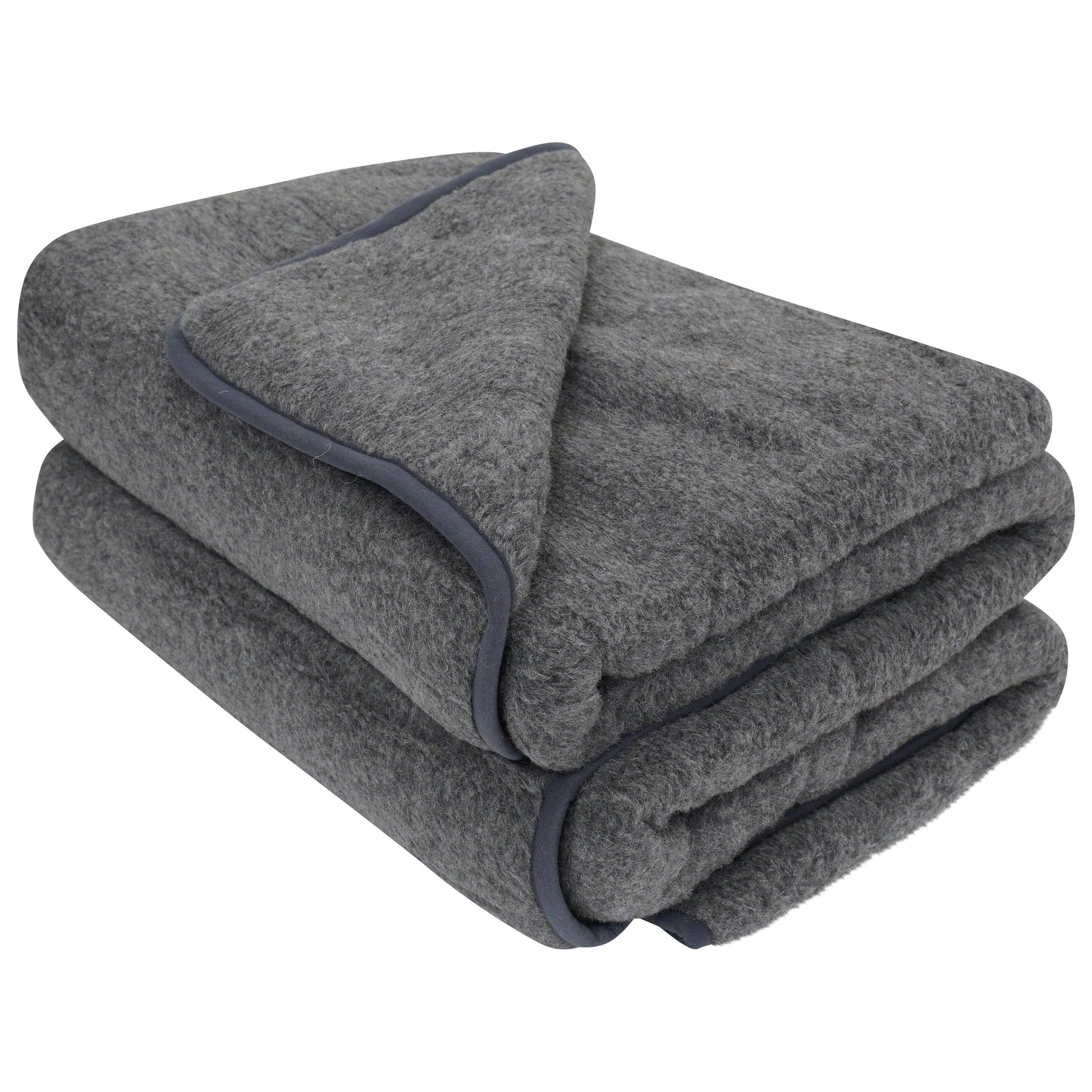 100% Merino Wool Quilt - Grey 200 x 140cm - CasaFenix