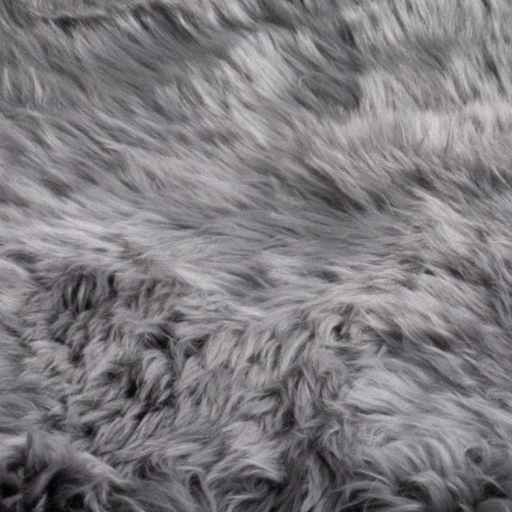 Double Grey Genuine Sheepskin Rug 240 x 60cm - CasaFenix