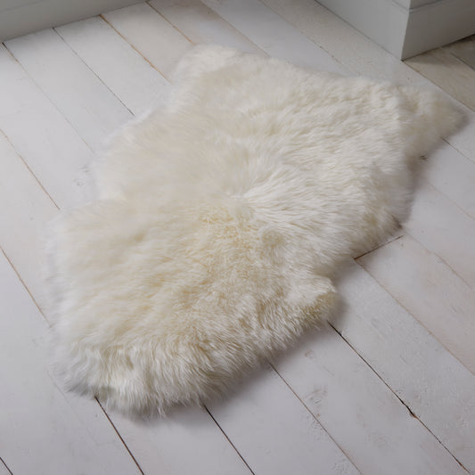 Natural Sheepskin Rug XXL Rugs CasaFenix