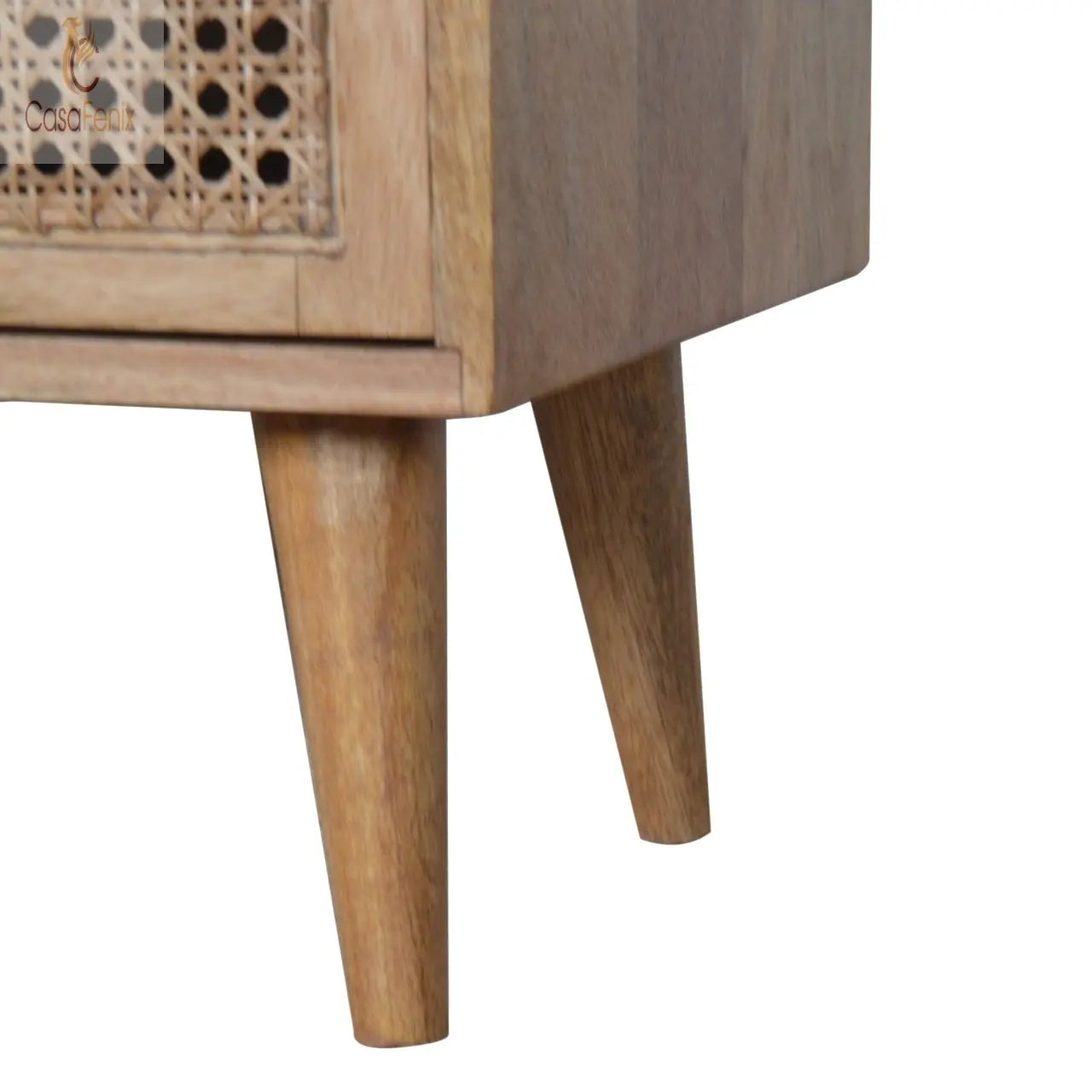 Rattan Media Unit 2 Drawer TV Stand - CasaFenix
