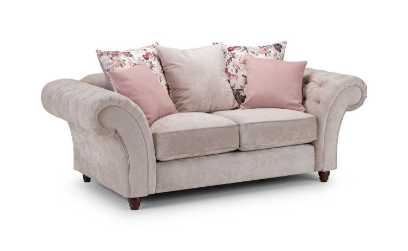 Roma Chesterfield Sofa in Grey available in 1, 2, 3 Seat, 4 Seat Corner (Copy) Sofa CasaFenix