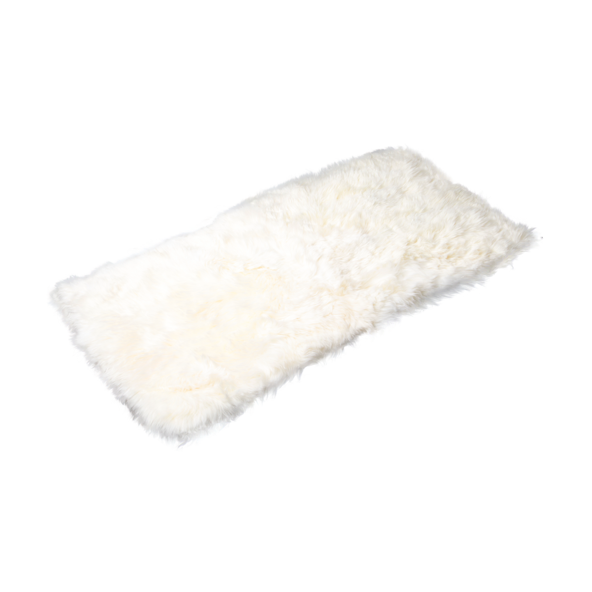 Natural Rectangle Sheepskin Rug - 70 x 140cm - CasaFenix