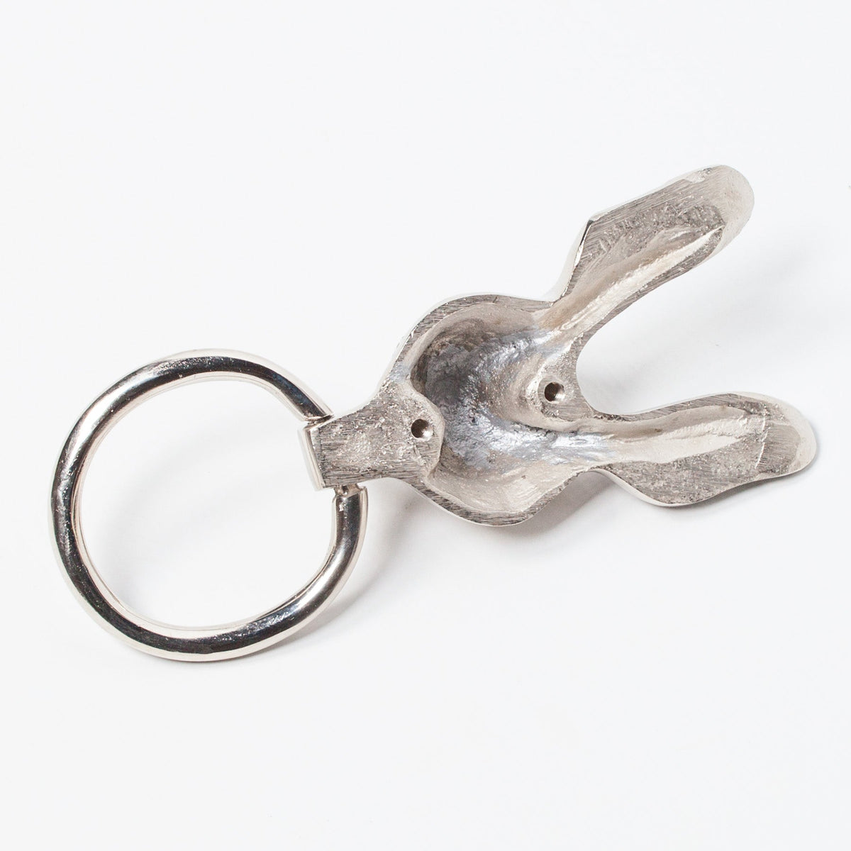 Chrome-Plated Brass Rabbit Door Knocker Door knocker CasaFenix