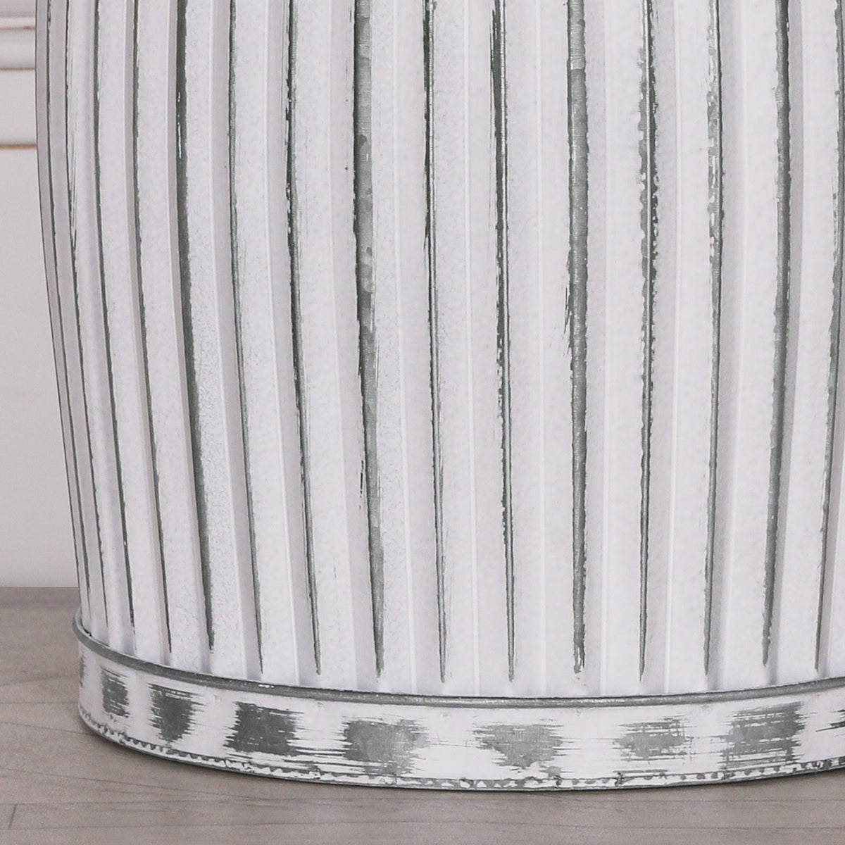 Galvanised Steel Round Dolly Tub Planter Small Planter CasaFenix