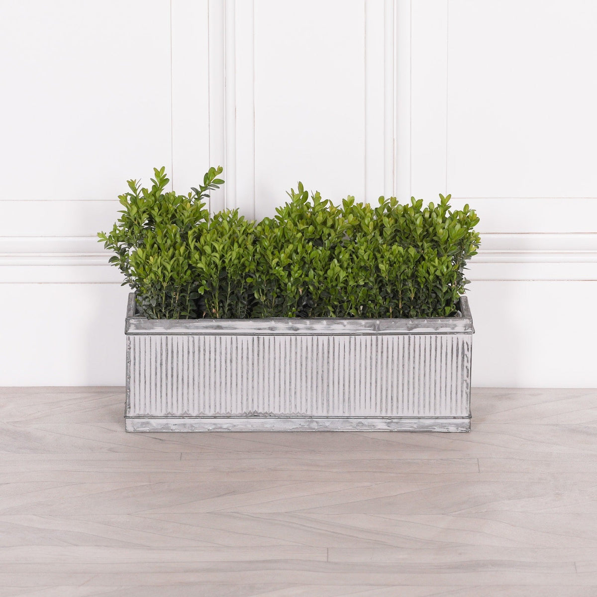 Galvanised Steel Window Box Planter Small 45cm Planter CasaFenix