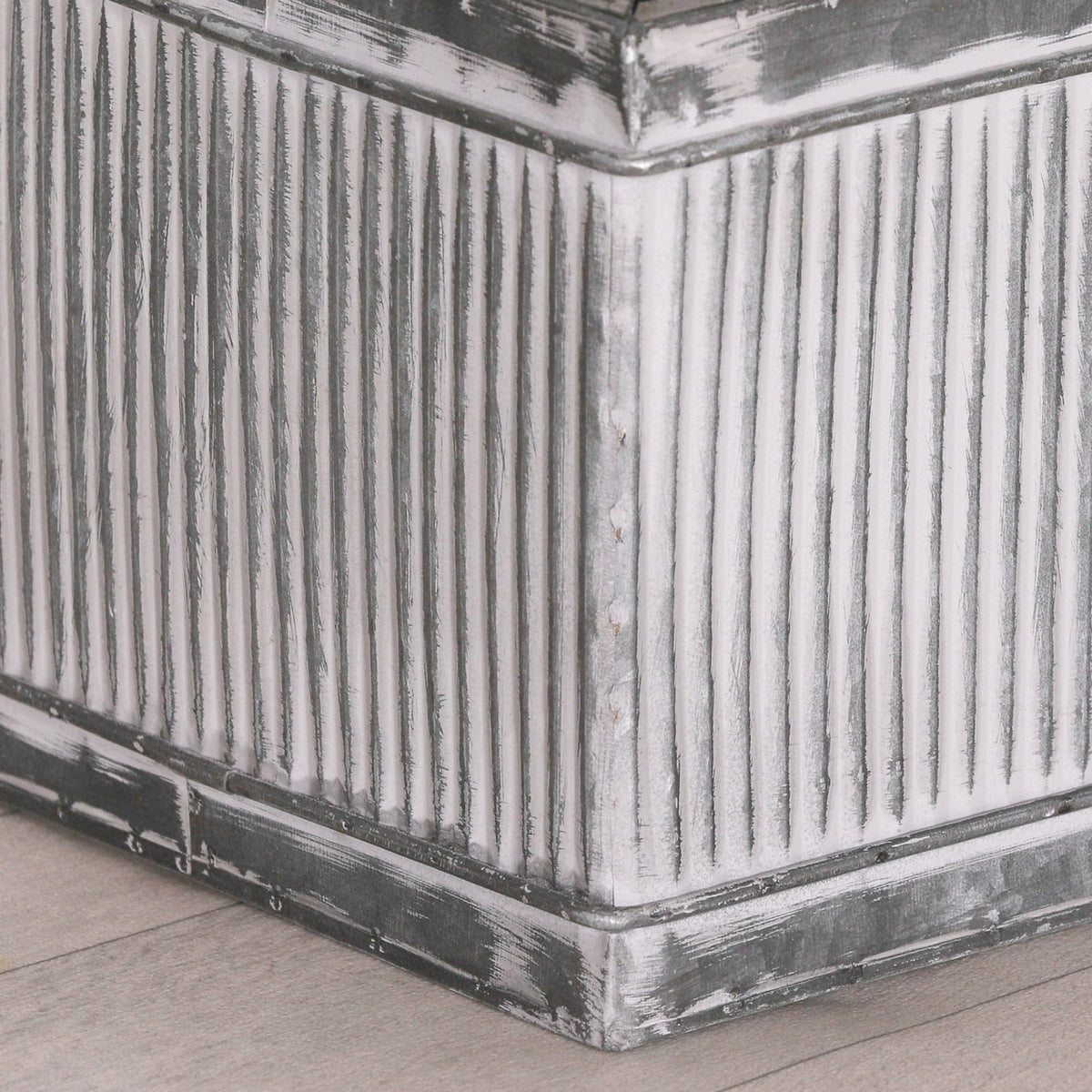 Galvanised Steel Window Box Planter Small 45cm Planter CasaFenix