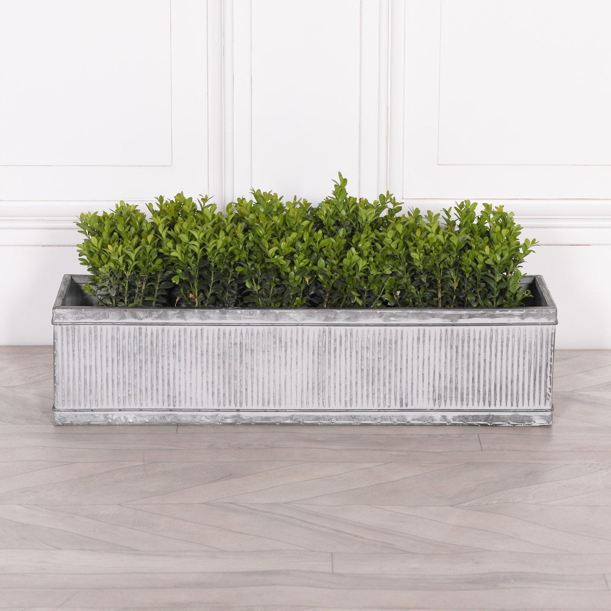 Galvanised Steel Window Box Planter Extra Large 99cm Planter CasaFenix