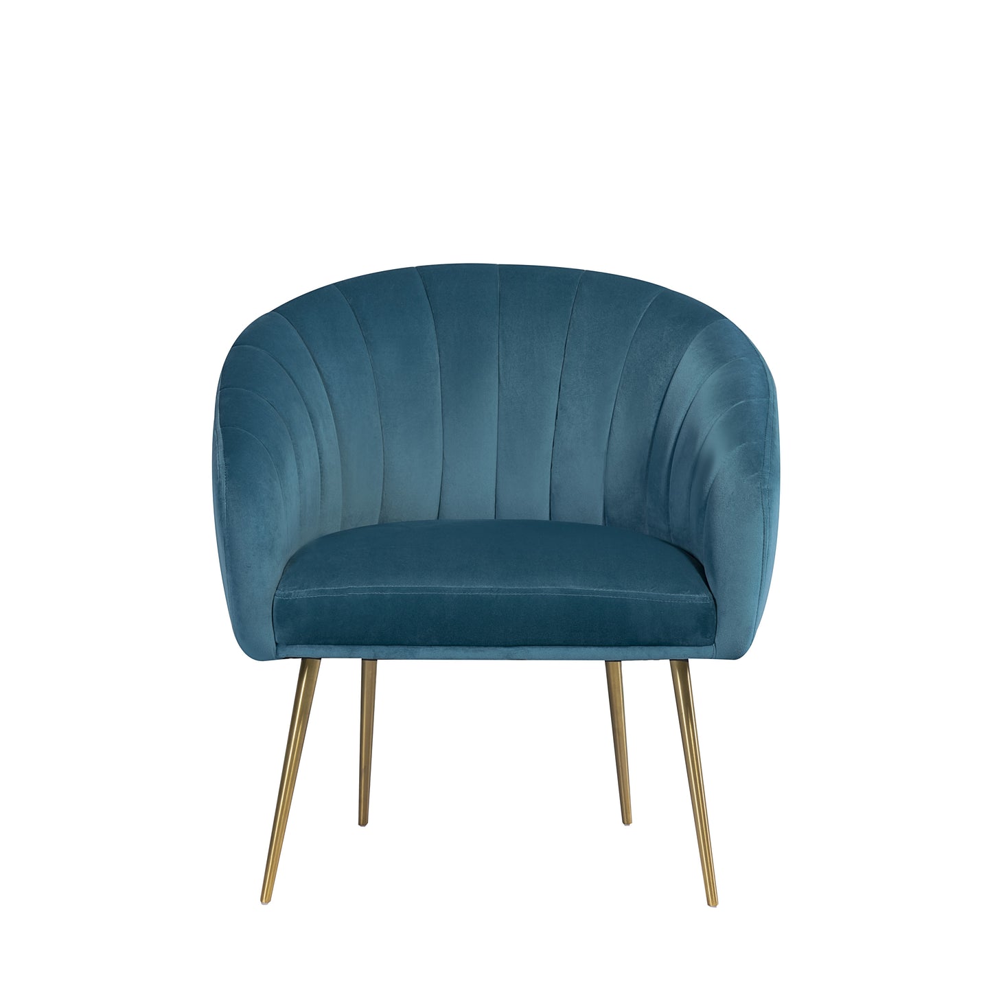 Shaped Back Fabric Single Tub Arm Chair in Black, Green, Grey, Light Blue, Mint, Orange, Pink, Teal & Yellow *** - CasaFenix