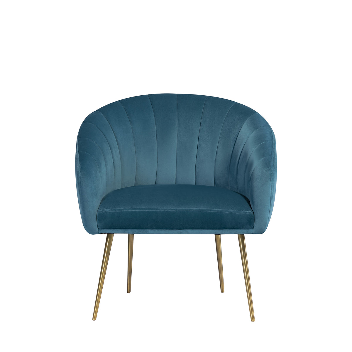Shaped Back Fabric Single Tub Arm Chair in Black, Green, Grey, Light Blue, Mint, Orange, Pink, Teal & Yellow *** - CasaFenix