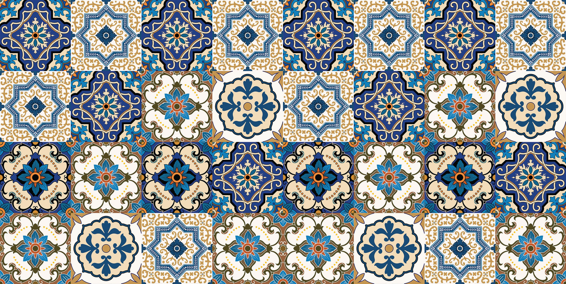 Roma Vinyl Floor Mat 100x147cm Vinyl Floor Mat CasaFenix