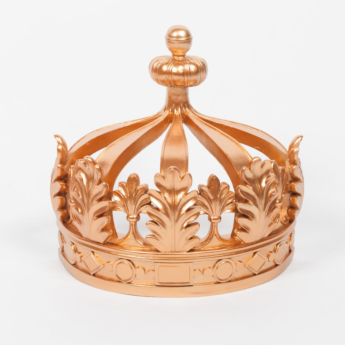 Gold Crown Wall Canopy in Resin Wall art CasaFenix