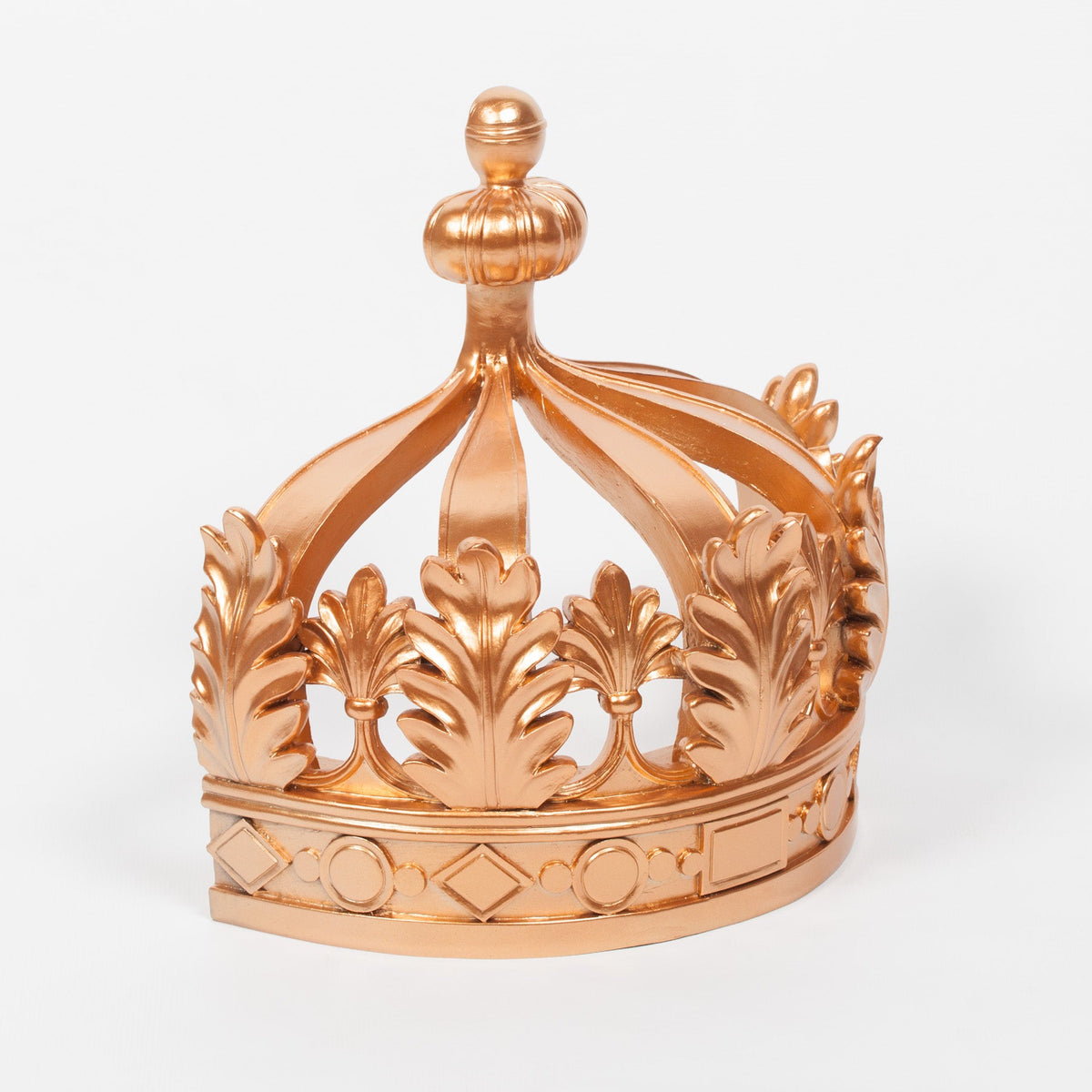 Gold Crown Wall Canopy in Resin Wall art CasaFenix
