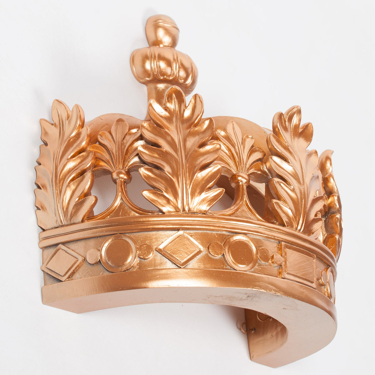 Gold Crown Wall Canopy in Resin Wall art CasaFenix
