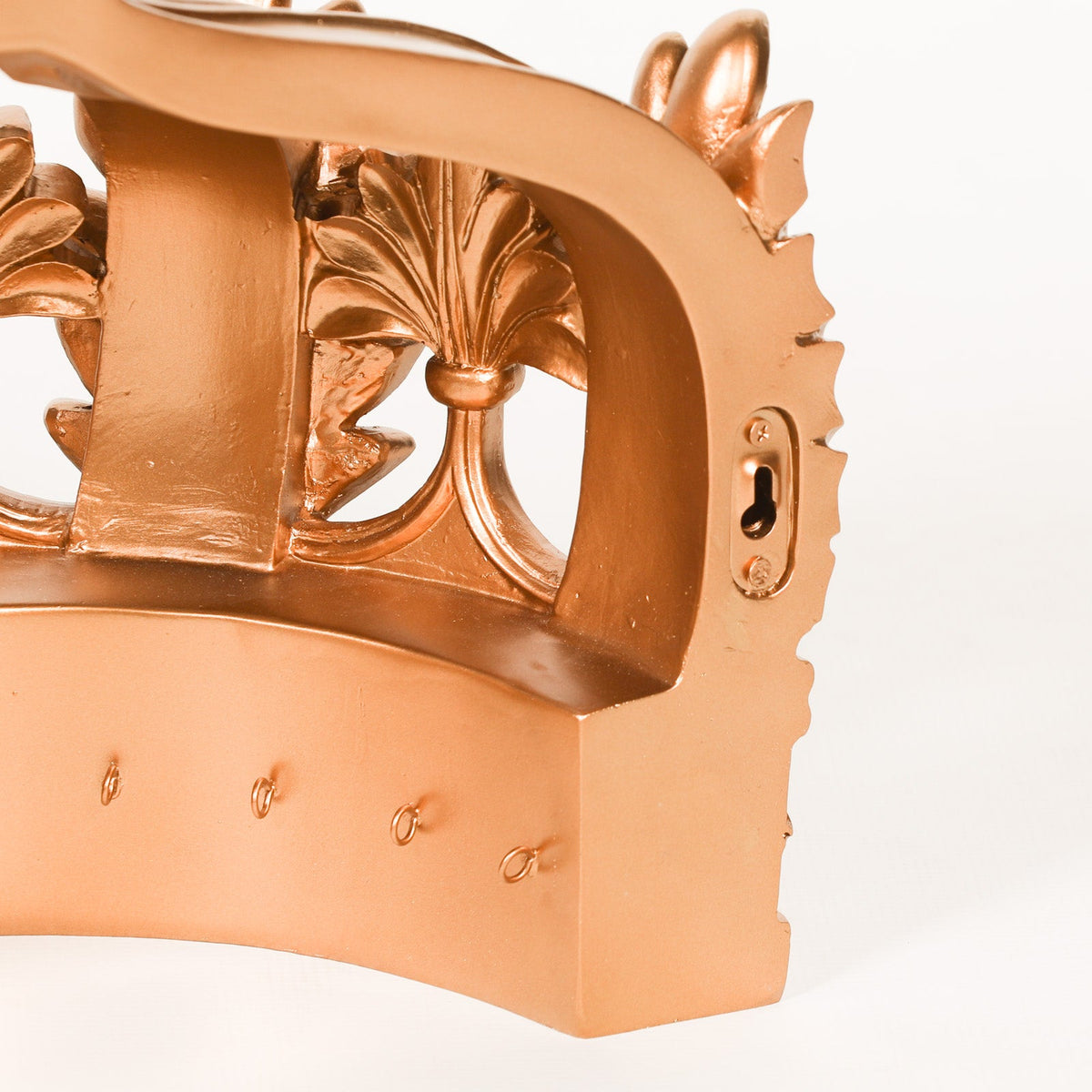 Gold Crown Wall Canopy in Resin Wall art CasaFenix