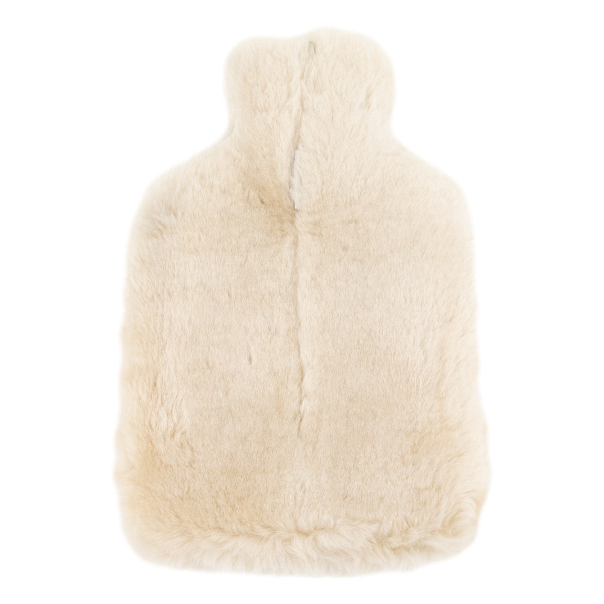 Beige Sheepskin Hot Water Bottle 37 x 23cm - CasaFenix