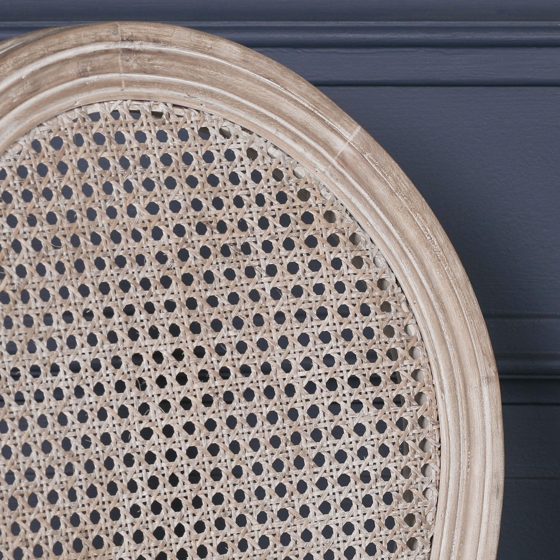 Light Wooden Louis Upholstered Dining Chair  CasaFenix