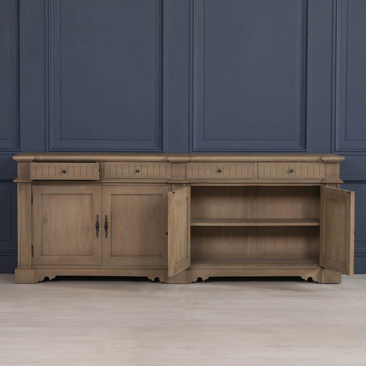 Rustic Classical 232cm Sideboard Buffets & Sideboards CasaFenix
