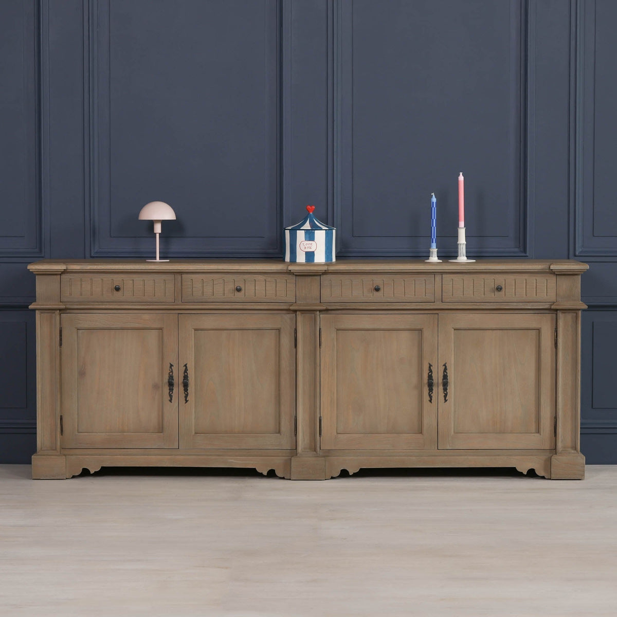 Rustic Classical 232cm Sideboard Buffets & Sideboards CasaFenix