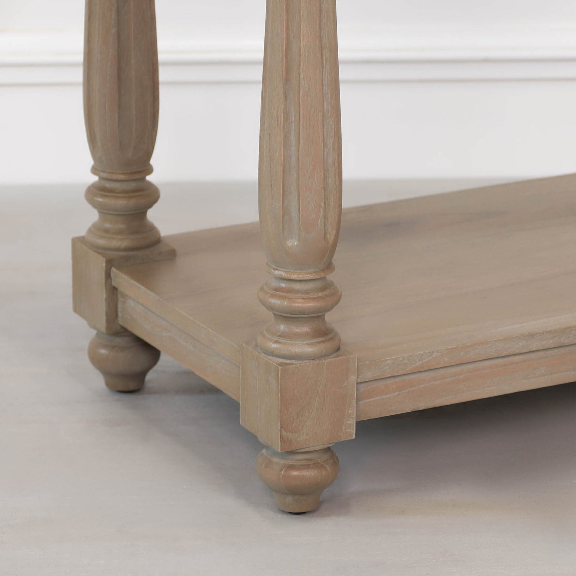 Rustic Wooden Farmhouse Console Table Console table CasaFenix