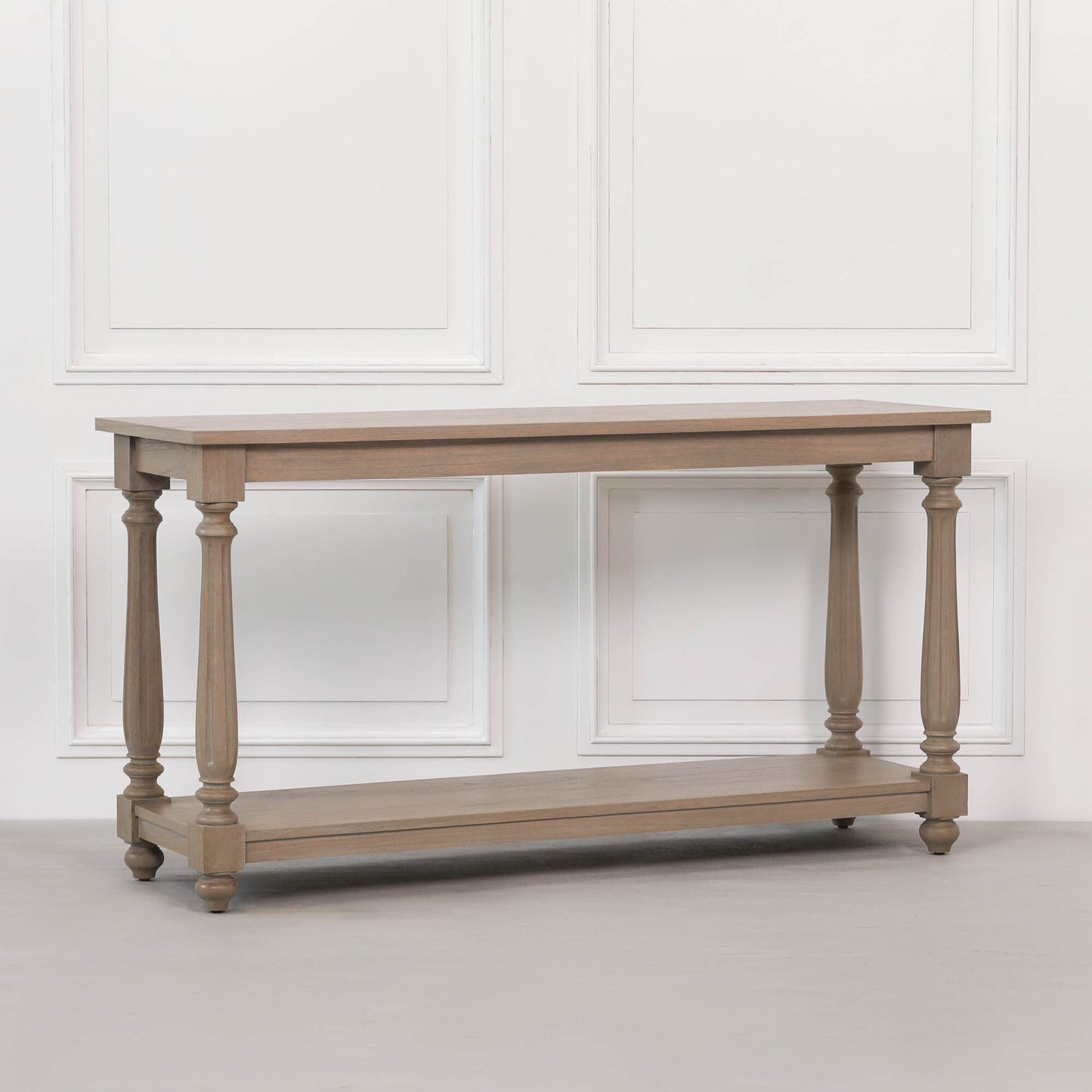 Rustic Wooden Farmhouse Console Table Console table CasaFenix