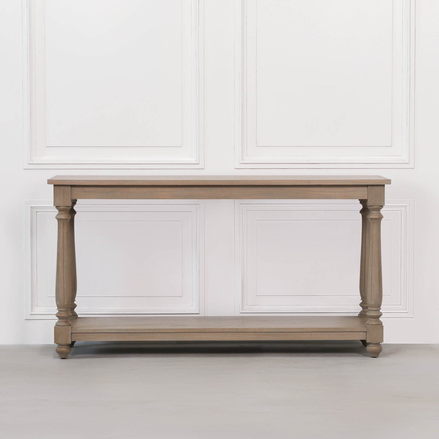 Rustic Wooden Farmhouse Console Table Console table CasaFenix