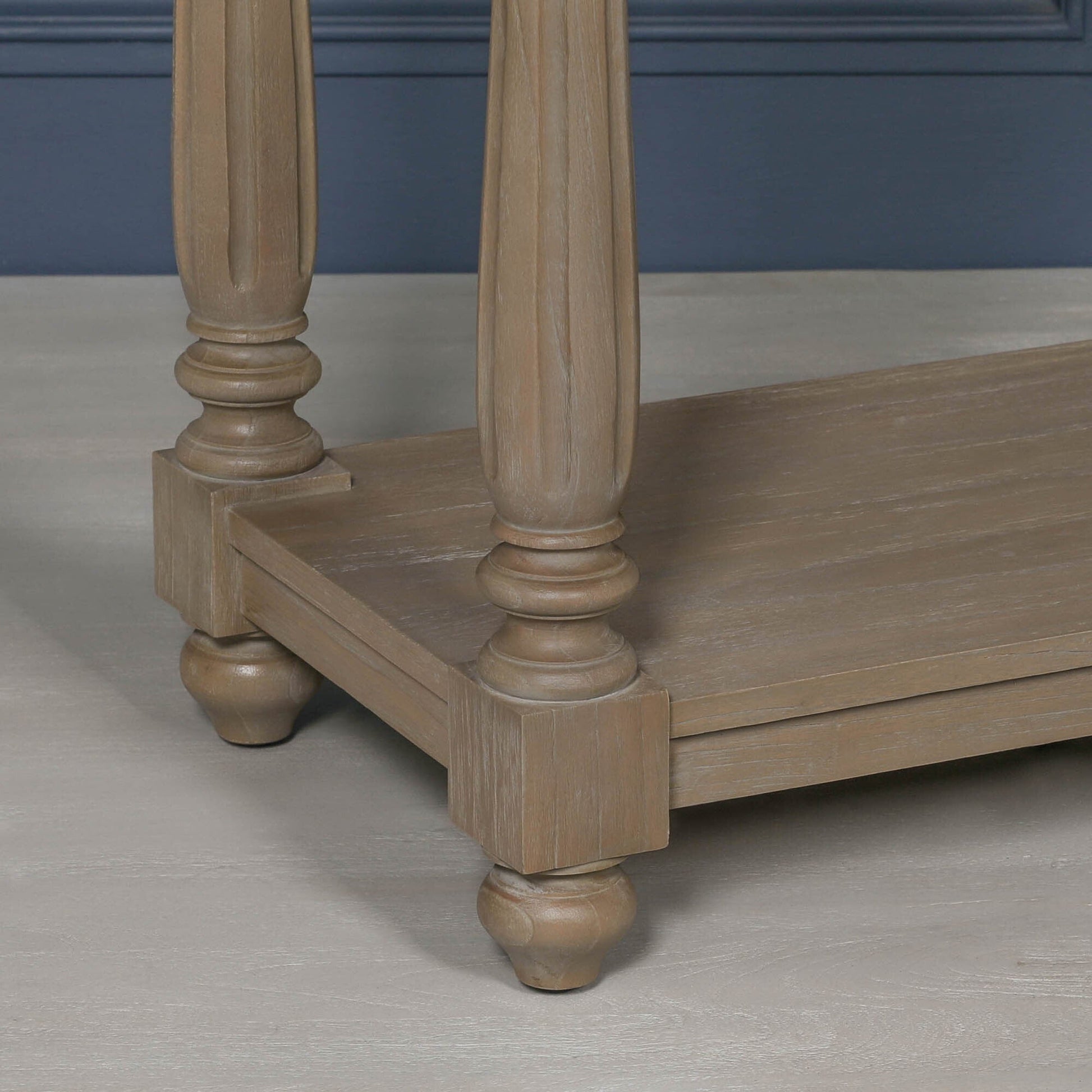 Rustic Wooden Farmhouse Console Table Console table CasaFenix