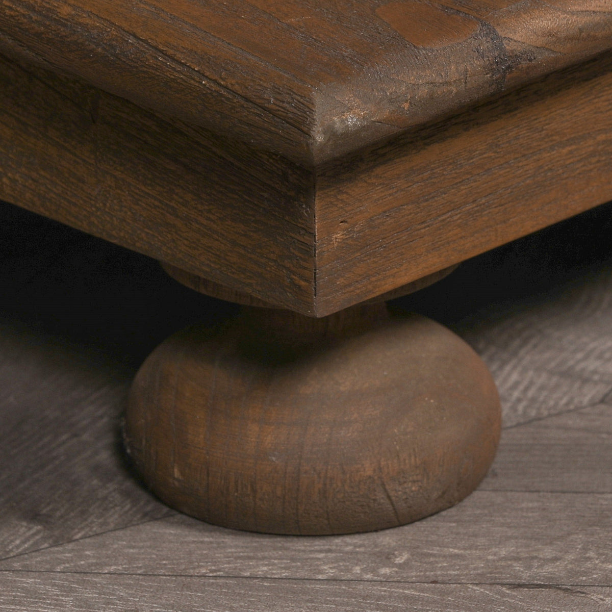 White Cedar Console Table with Carved Column Legs and Beaded Edge 180cm Console table CasaFenix