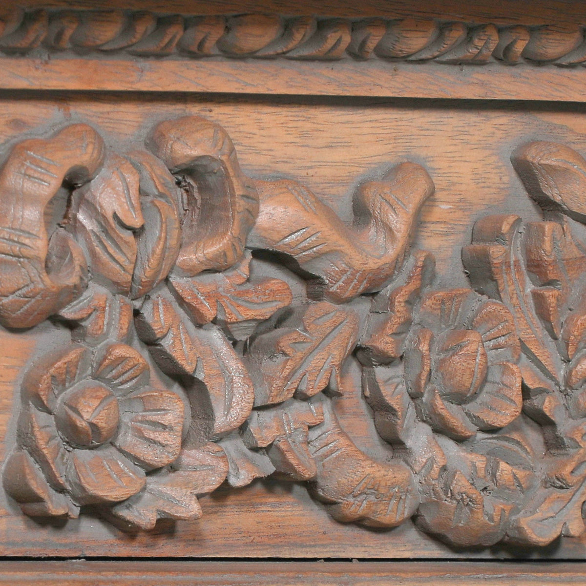Hand-Carved White Cedar Fire Surround | Rustic Aged Finish Fire surround CasaFenix