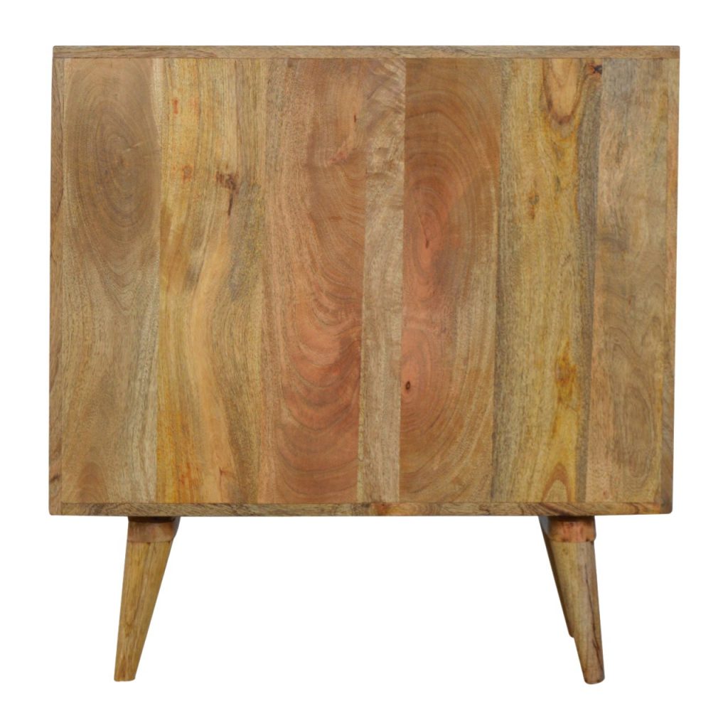 3 Drawer Zig-Zag Patterned Patchwork Chest Chest of drawers CasaFenix