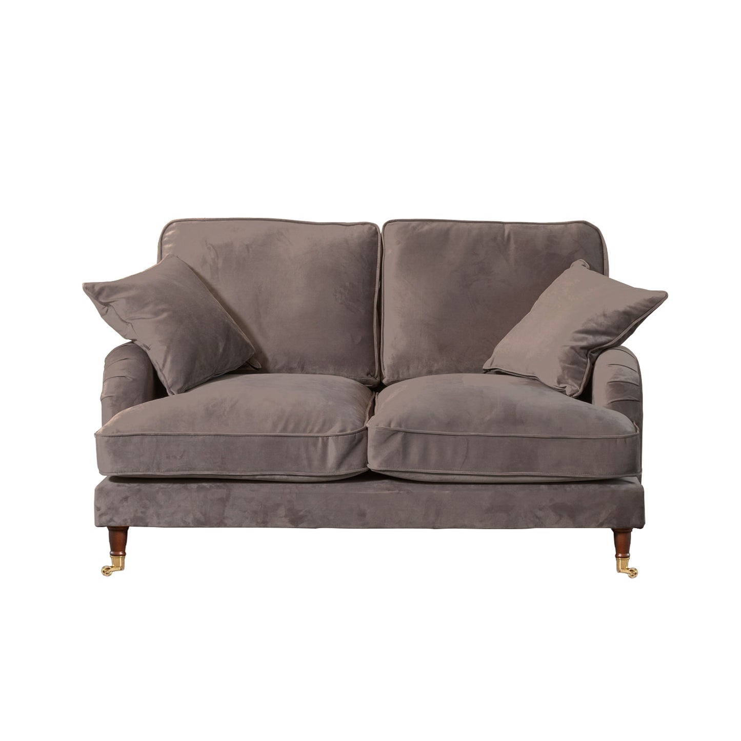 Commercial Grade Velvet Suite. 2,3,4 Seat Sofa Available in burnt orange, ebony, grey, marine, mole, mustard, silver. - CasaFenix