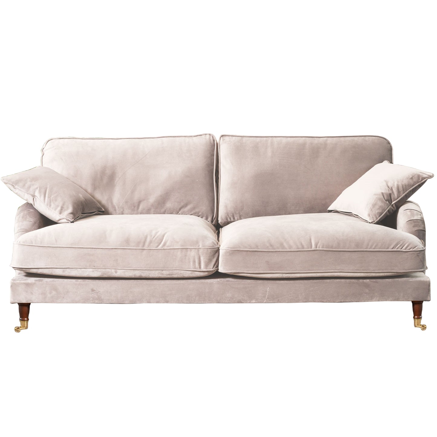 Commercial Grade Velvet Suite. 2,3,4 Seat Sofa Available in burnt orange, ebony, grey, marine, mole, mustard, silver. - CasaFenix