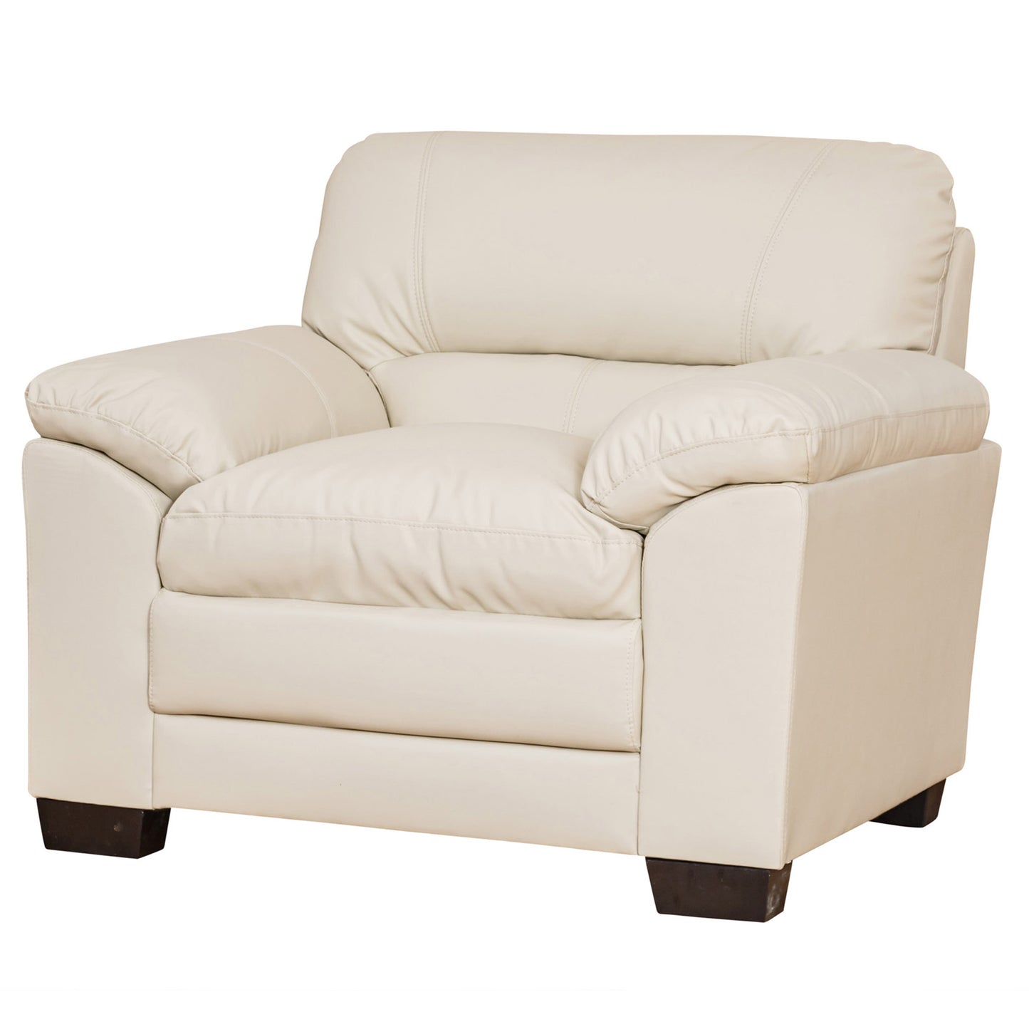 Large Commercial Grade Leather Sofa Available in black, brown, cream, grey - CasaFenix