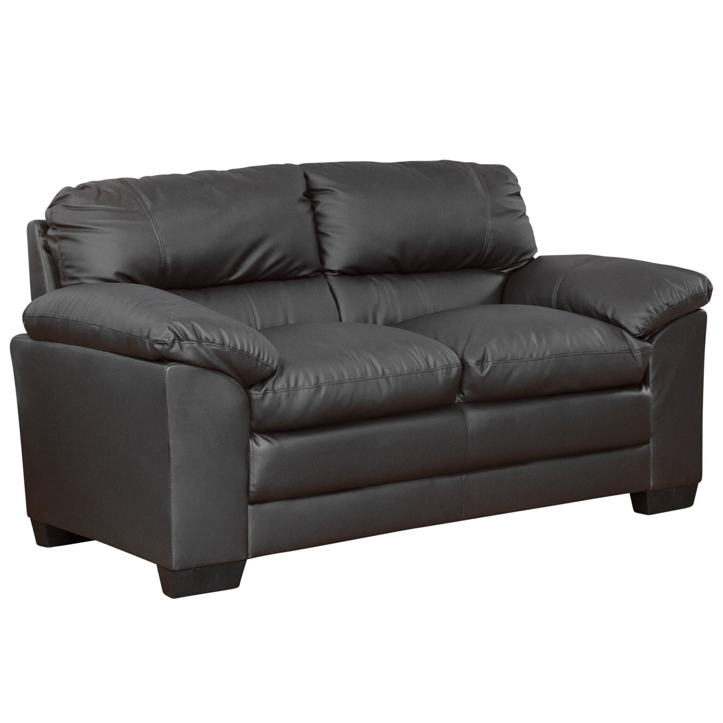 Large Commercial Grade Leather Sofa Available in black, brown, cream, grey - CasaFenix