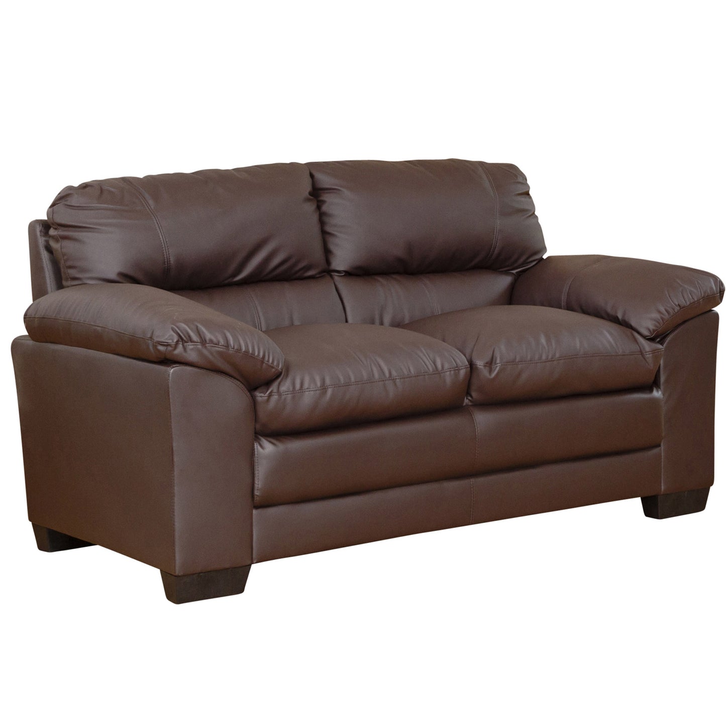 Large Commercial Grade Leather Sofa Available in black, brown, cream, grey - CasaFenix