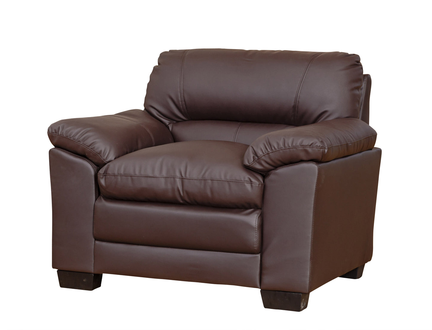 Large Commercial Grade Leather Sofa Available in black, brown, cream, grey - CasaFenix