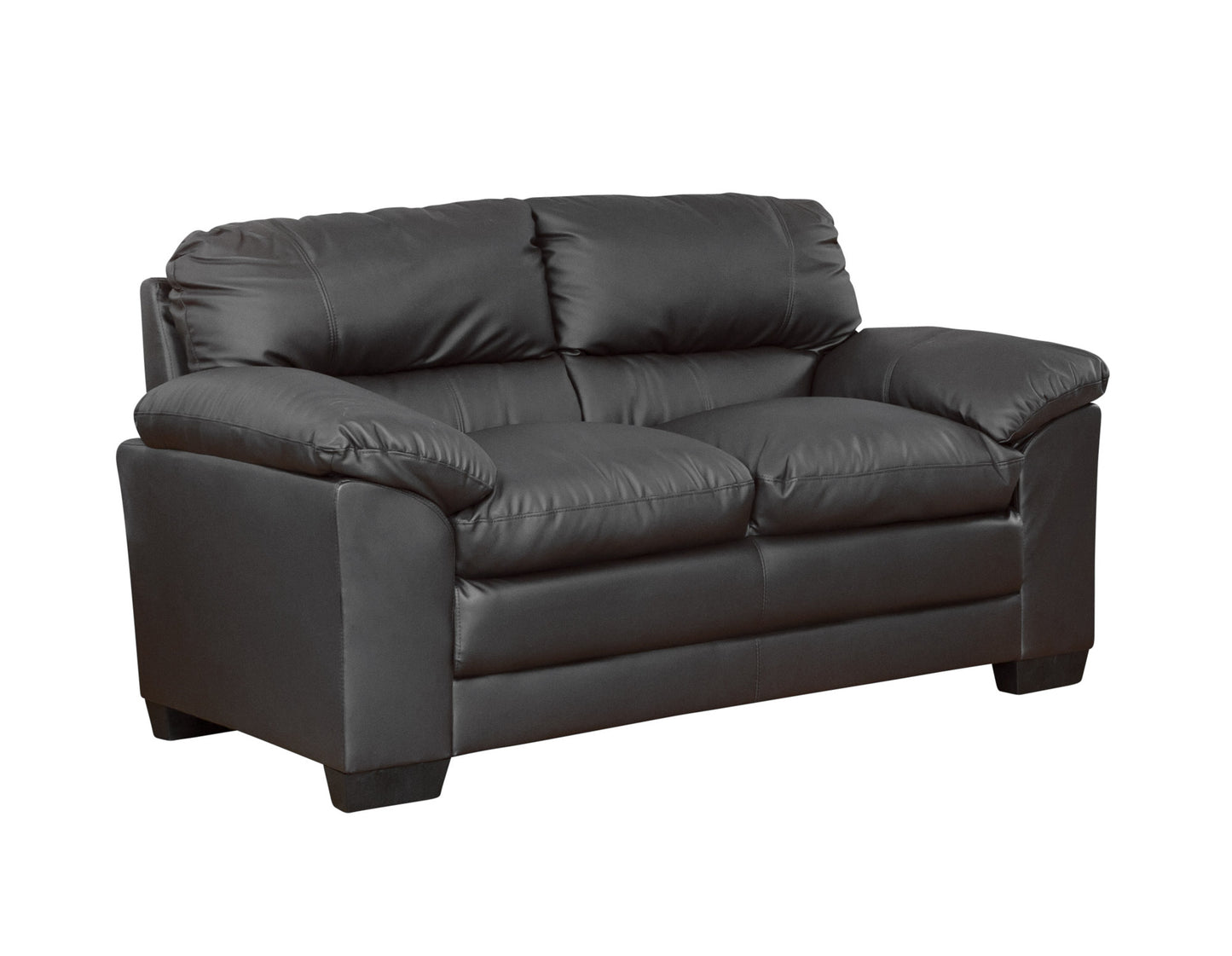 Large Commercial Grade Leather Sofa Available in black, brown, cream, grey - CasaFenix