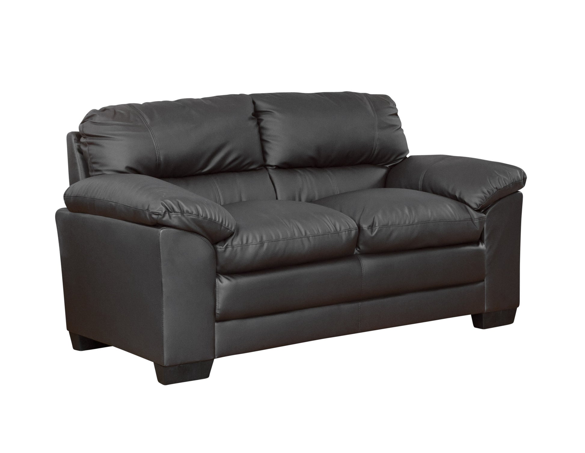 Large Commercial Grade Leather Sofa Available in black, brown, cream, grey - CasaFenix