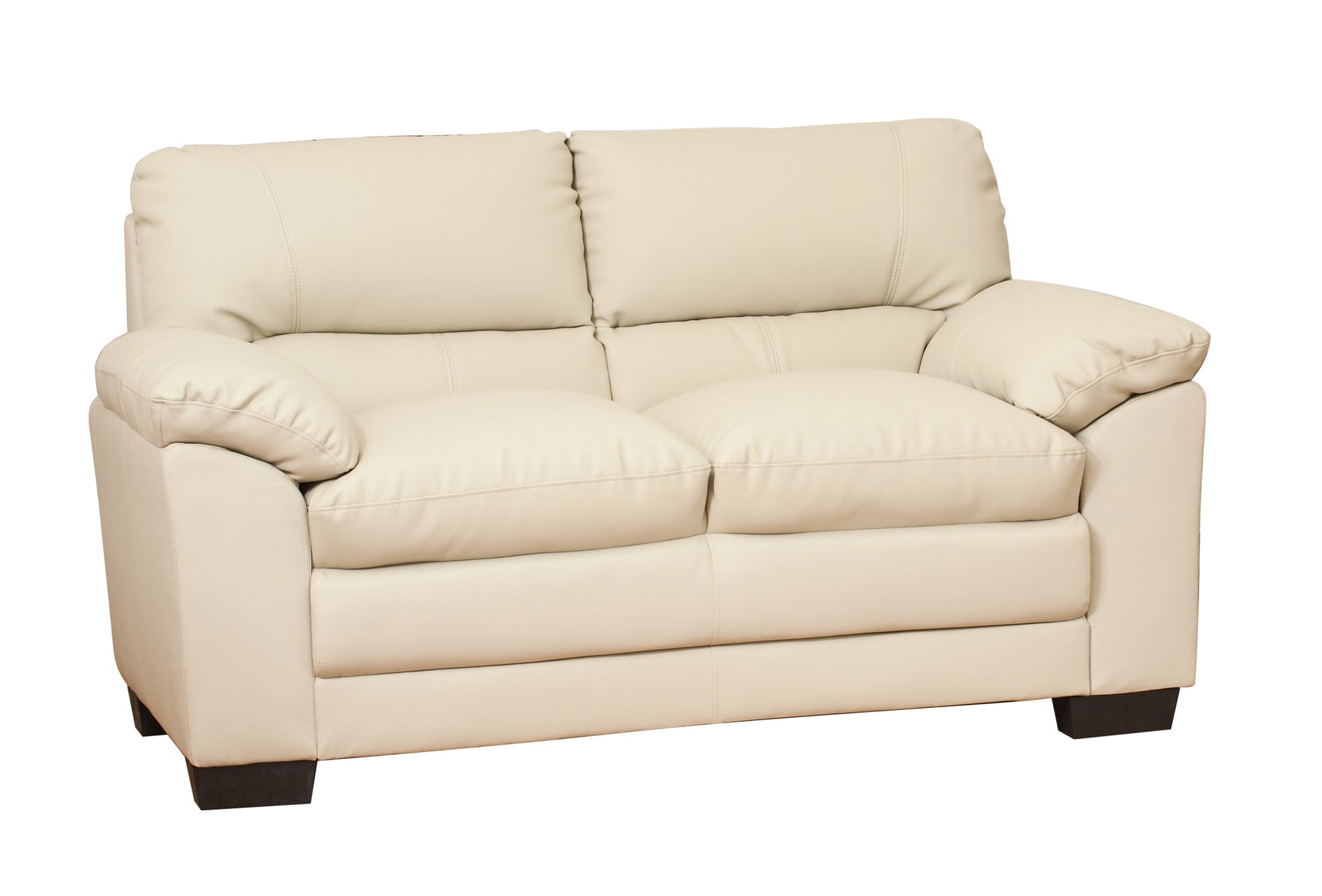 Large Commercial Grade Leather Sofa Available in black, brown, cream, grey - CasaFenix