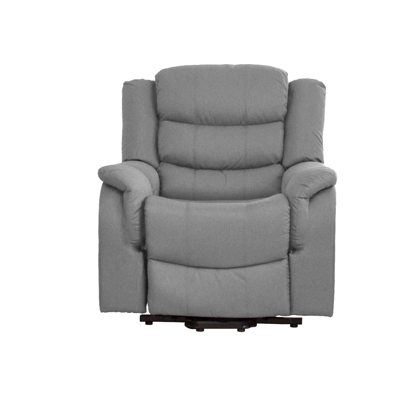 Large Commercial Grade Reclining Fabric Sofa Available in Dark Grey or Light Grey - CasaFenix