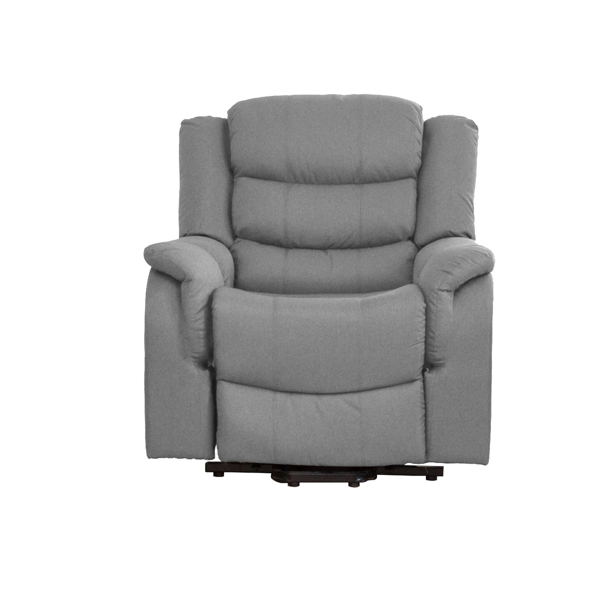 Large Commercial Grade Reclining Fabric Sofa Available in Dark Grey or Light Grey - CasaFenix