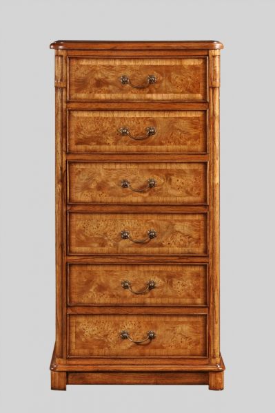 Cheshire Walnut Collection Home Office 3 Drawer Filing Cabinet - CasaFenix