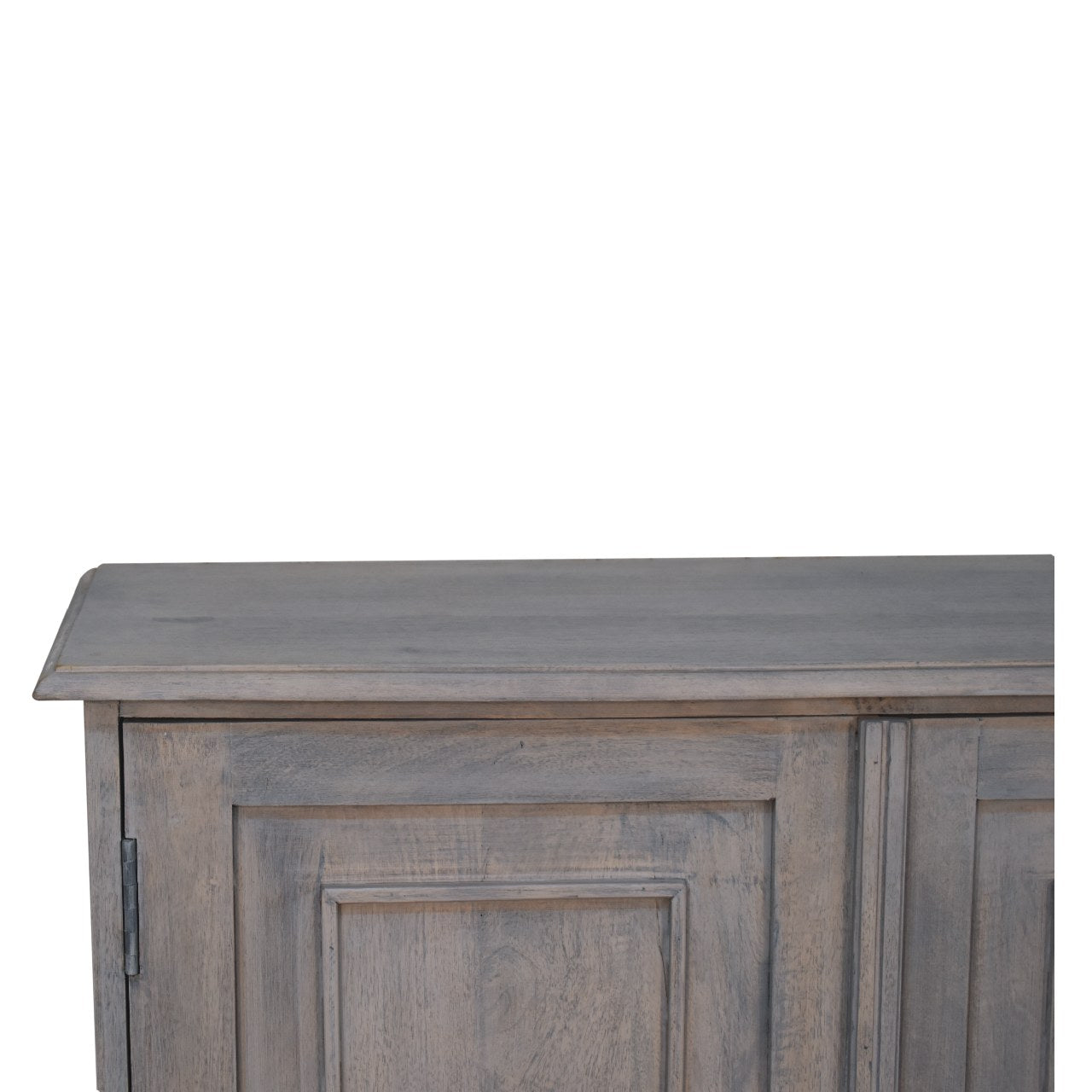 Acid Stone Wash 2 Door Cabinet made with Solid Mango Wood - CasaFenix