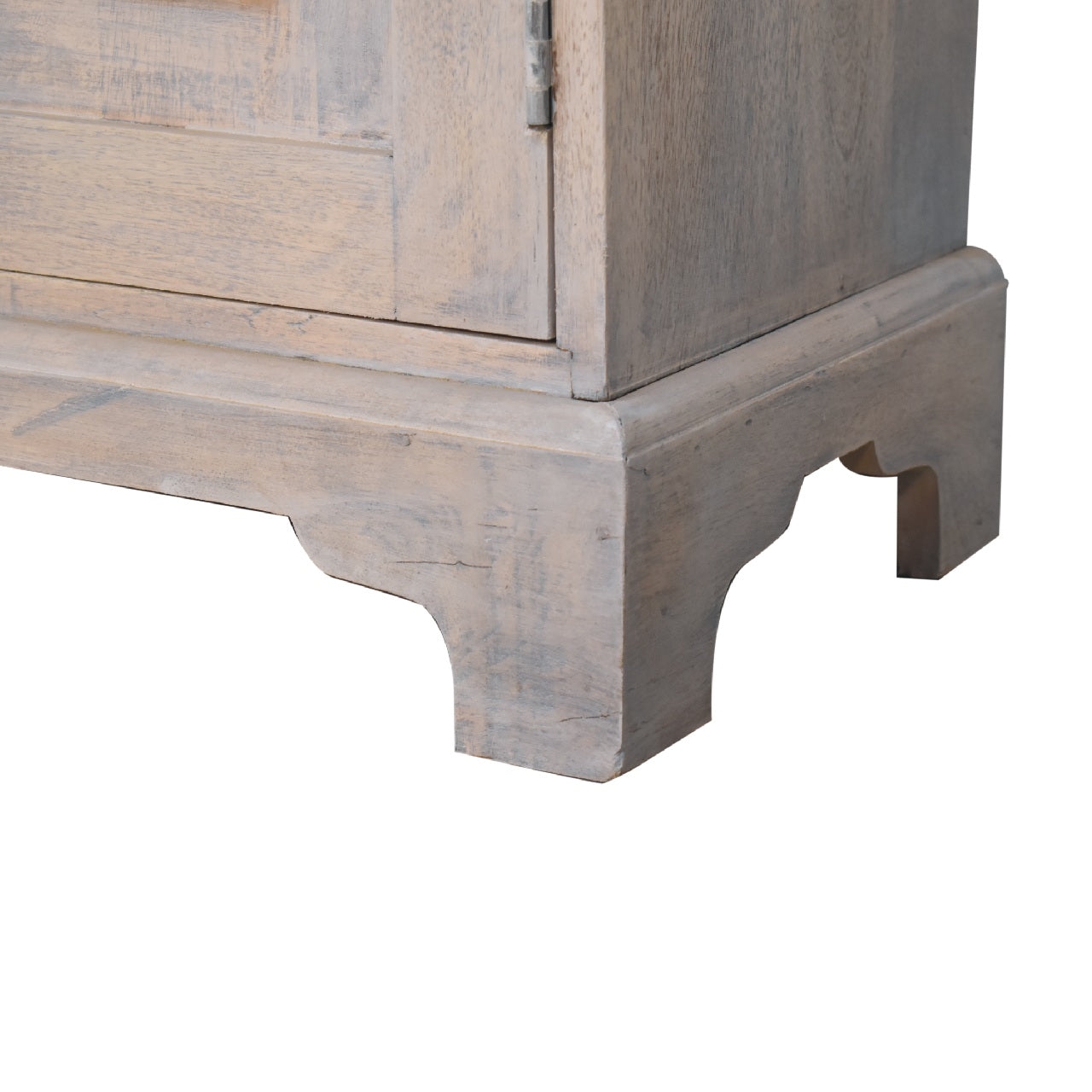 Acid Stone Wash 2 Door Cabinet made with Solid Mango Wood - CasaFenix